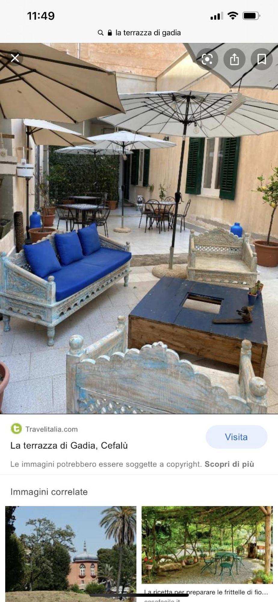 Hotel Gadia à Cefalù Extérieur photo